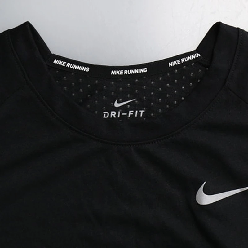 Оригинальное новое поступление NIKE AS W NK taftwind TOP SS женские футболки с коротким рукавом спортивная одежда