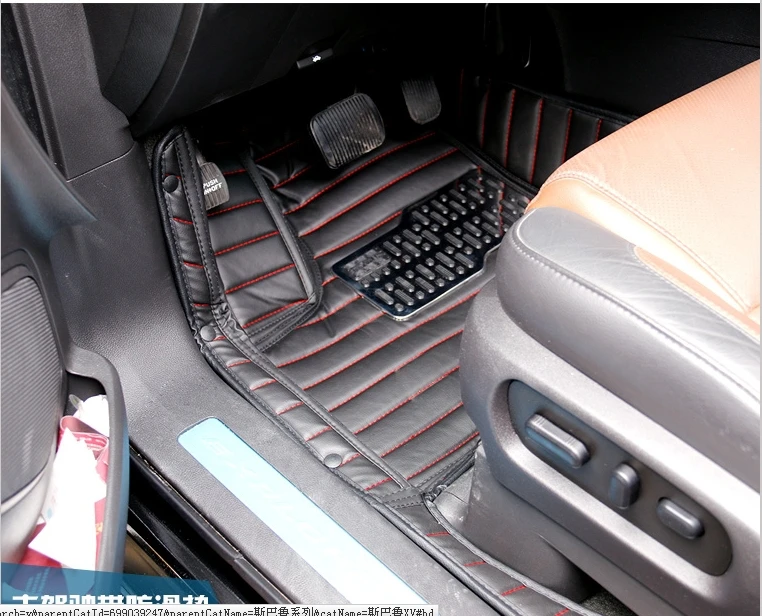 Хорошее качество! Специальные коврики для Ford Explorer 7 мест-2011 Водонепроницаемый dueable ковры для Explorer