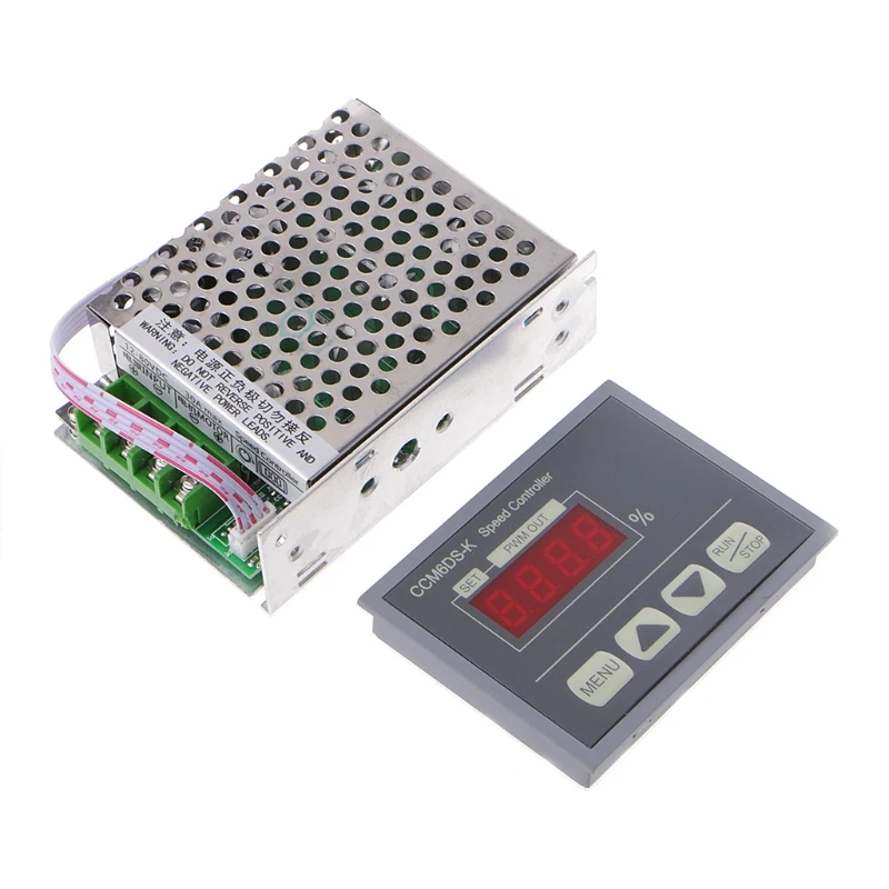 

12-80V PWM 30A DC Motor Speed Controller Governor With Digital Display Panel #Aug.26