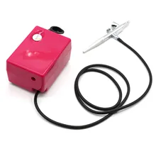 0,4 мм Аэрограф с компрессором, воздушная кисть, Краскораспылитель, ручка-распылитель, набор, макияж, распылитель для торта, игла, краска для тела, ногтей, тату, автомобиля