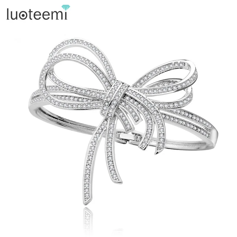 LUOTEEMI 2017 Лидер продаж модные роскошные циркониевые закрепляющие оправы