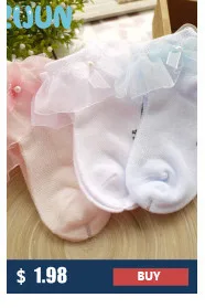 One Pairs Sweet Girls Kids Frilly Satin Lace Cotton Socks Princess Lace Bow Soft Trim Baby Toddler Short Socks High Quality