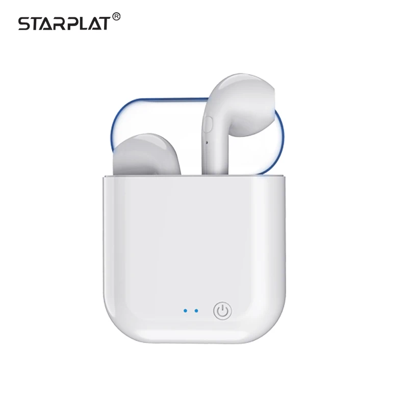 

Starplat i7p mini TWS Bluetooth Earphone Stereo Earbud Wireless Headphones With Charging Box Mic For xiaomi All Phone