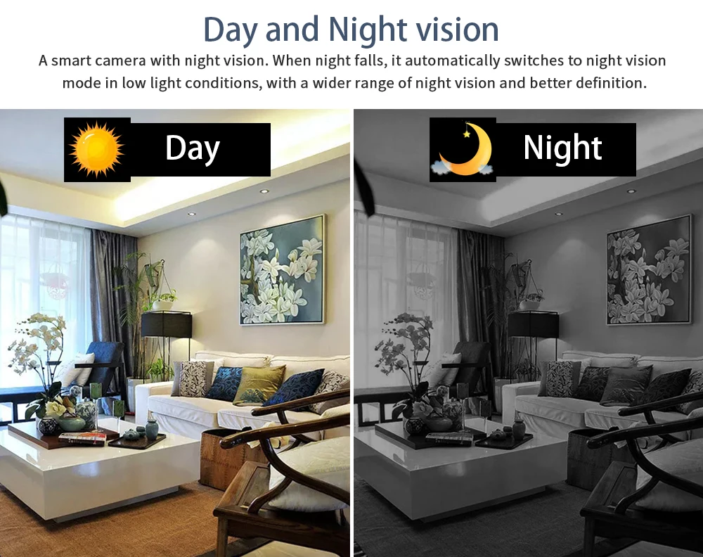  INQMEGA Cloud 4MP PTZ IP Camera Speed Dome WiFi Wireless Network CCTV Camera Outdoor Security Surve