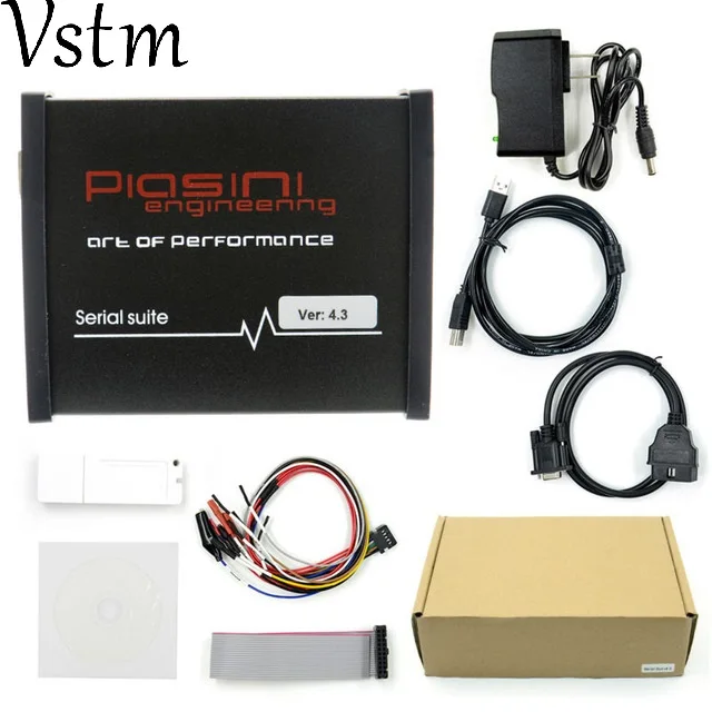 

Newly Black PIASINI v4.3 4.1 MASTER Full Version ECU Programmer Serial Suite(JTAG-BDM- K-line-L-line-RS232- CAN-BUS )