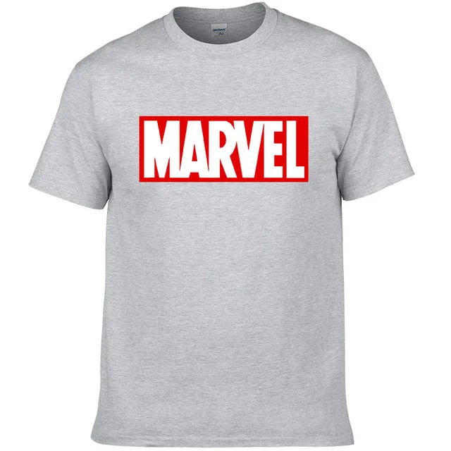 2019 летняя футболка Marvel мужские топы футболки наивысшего качества из хлопка с