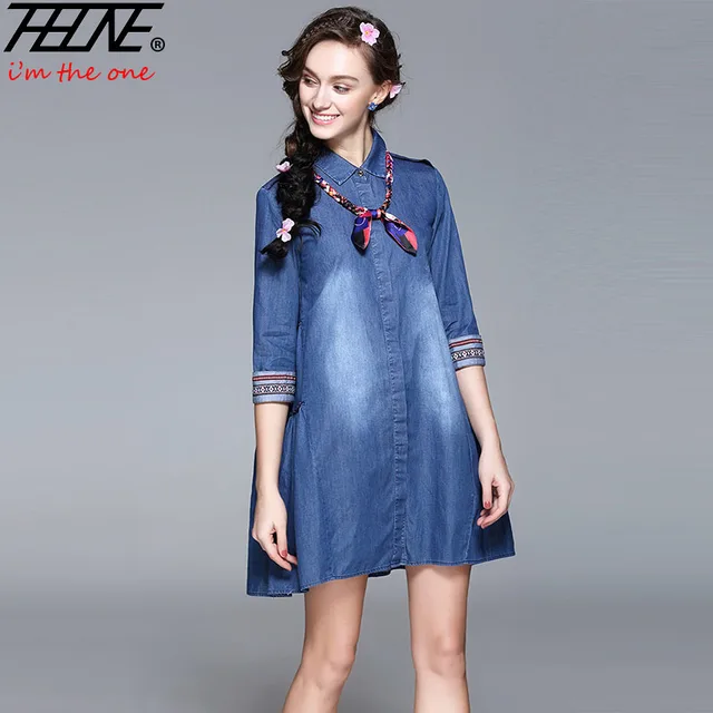 denim designer dresses