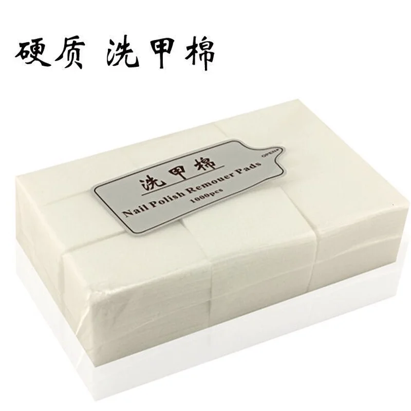 

1000 Pcs Cotton Wipes UV Gel Nail Tips Nail Polish Remover Pads Manicure Cleaner Lint Paper Nail art Tools