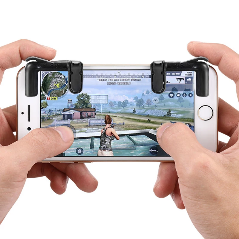 

Universal PUBG Mobile Trigger Game Controller Gamepad Aim Joystick for Xiaomi Mi 9 Iphone XS XR 8 Android Phone Game Pad Joypad