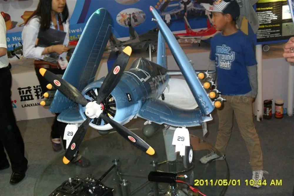 PNP edition rc самолет F4U пиратский пульт дистанционного управления со складным крылом