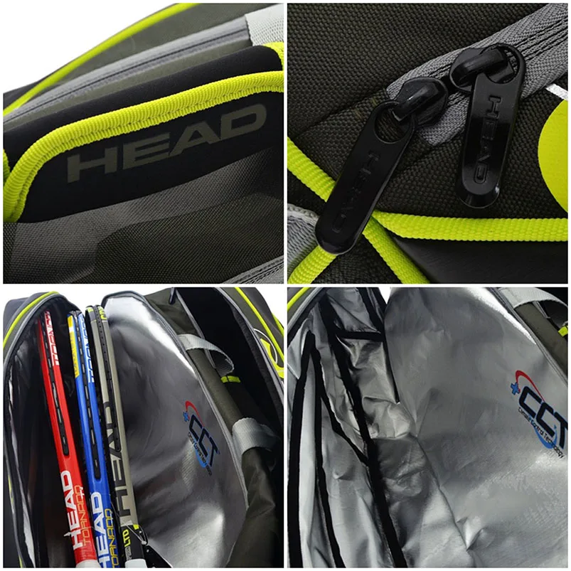 Ограниченная серия теннисных сумок L5, скоростные сумки для 9 теннисных ракеток, спортивные сумки для теннисных ракеток, ракетов для теннисных ракеток