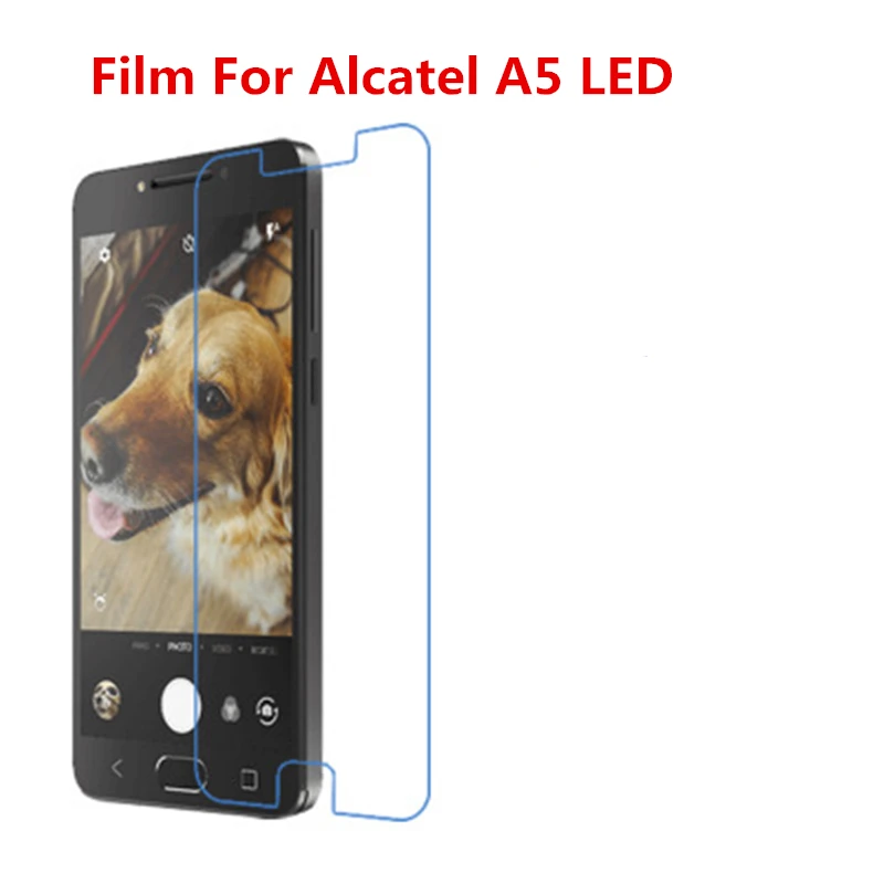 

5 Pcs Ultra Thin Clear HD LCD Screen Guard Protector Film With Cleaning Cloth Film For Alcatel A5 LED,
