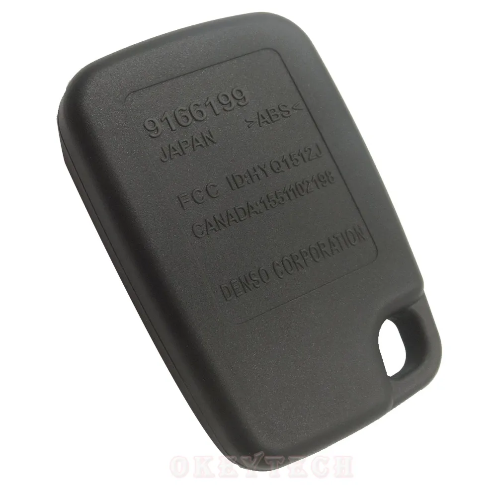 OkeyTech 2 кнопки сменный Автомобильный ключ оболочка дистанционный брелок чехол