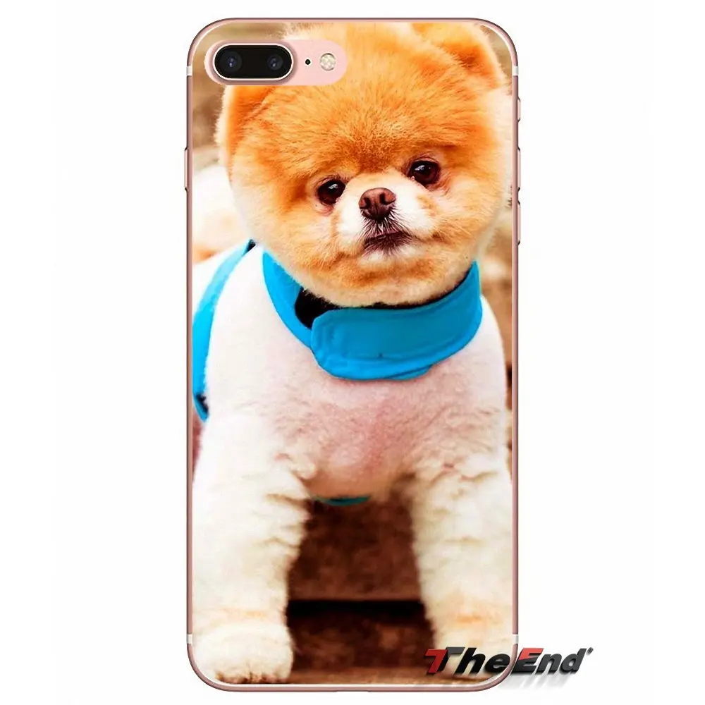 Мягкий чехол для домашних животных boo pomeranian Xiaomi Redmi 4 3 3S Pro Mi3 Mi4 Mi4i Mi4C Mi5 Mi5S Mi Max Note 2