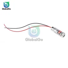 Красная точка линии крест Лазерная головка модуля стекло объектив Фокусируемый, Регулируемый лазерный точечный диод модульный инструмент 650nm 5 mW промышленного класса