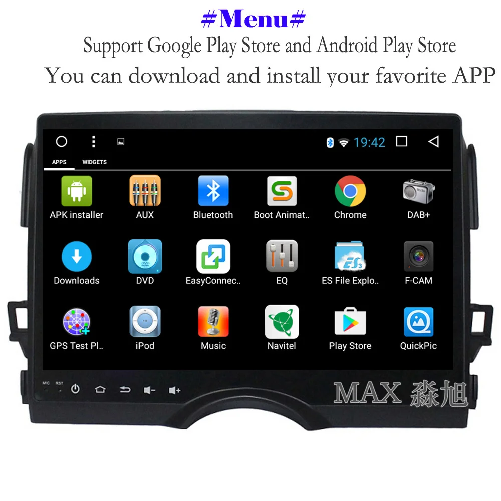 MAX Android 8.1.0 автомобильный dvd плеер для Toyota Mark x Reiz 2012 2013 2014 2015 2016 радиоприемник RDS WiFi