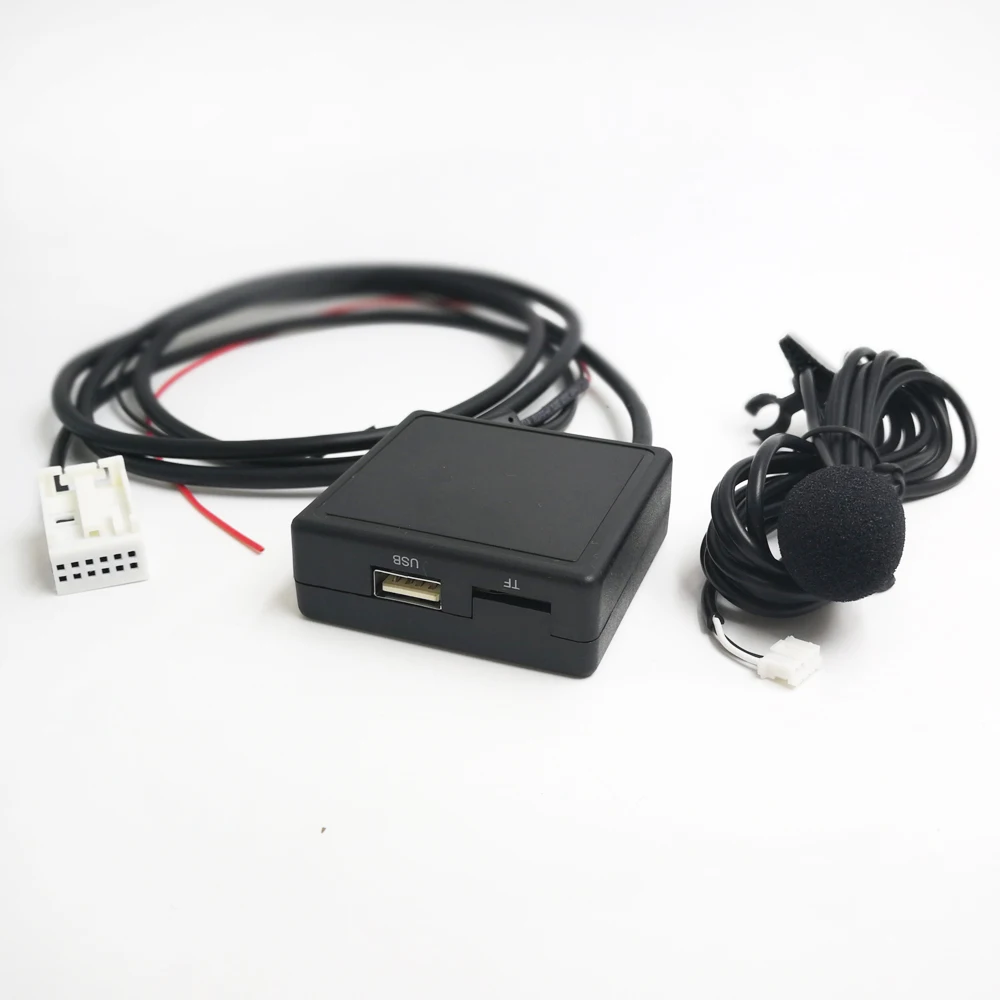 Автомобильный микрофон Biurlink громкой связи адаптер для микрофона Bluetooth 5 0 Aux USB