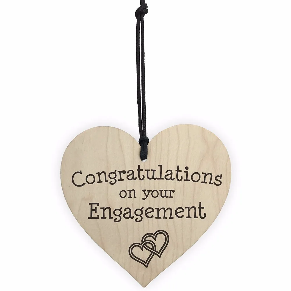 1-Meijiafei-Congratulations-On-Your-Engagement-Wooden-Hanging-Heart-Plaque-Wedding-Gift-Sign