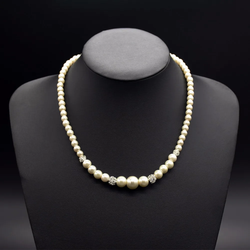 Original design, fashion single product, hollow pearl necklace, long