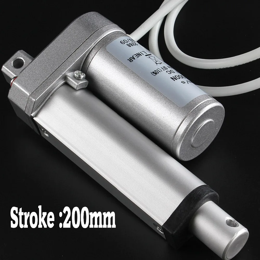 

12 v24v 200mm XTL-200 220V ac motor electric push rod for Window