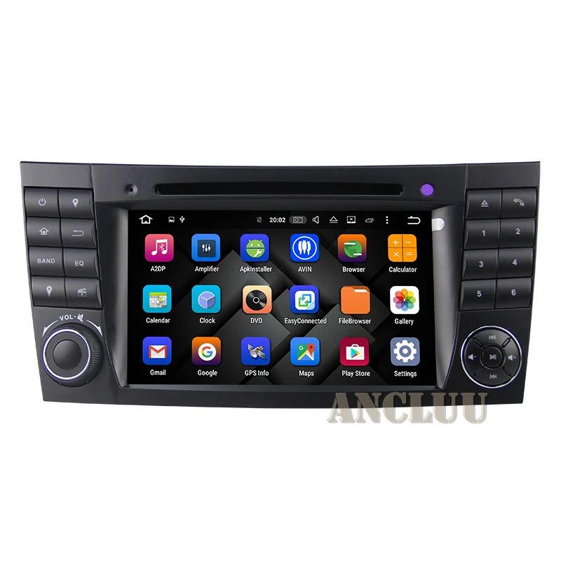 Best 2G RAM Android 9.0 Car DVD For Mercedes/Benz E Class/W211/CLK/G Class/W463/CLS/W219 Car radio GPS stereo headunit tape recorder 1