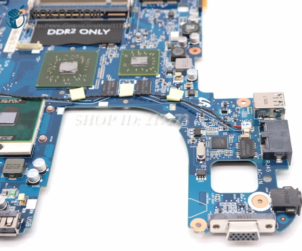 NOKOTION для samsung R60 NP-R60 Материнская плата ноутбука X2400 графика процессор BA92-04962A BA92-04962B