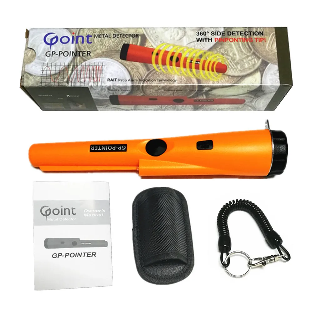 

GP-Pointer Handheld Metal Detector Popular Pro Pointer Mini Pinpointer With Color Box Package and Holster