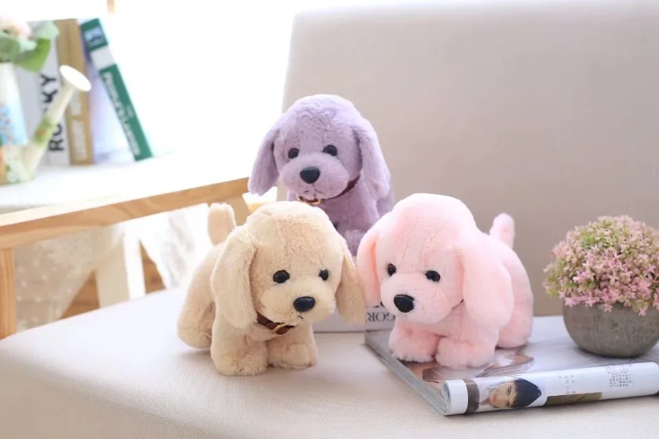 

kawaii plush mini stuffed animals Teddy bear dog dolls soft toy pet 20cm pink baby toys for children peluche gift toys for girls