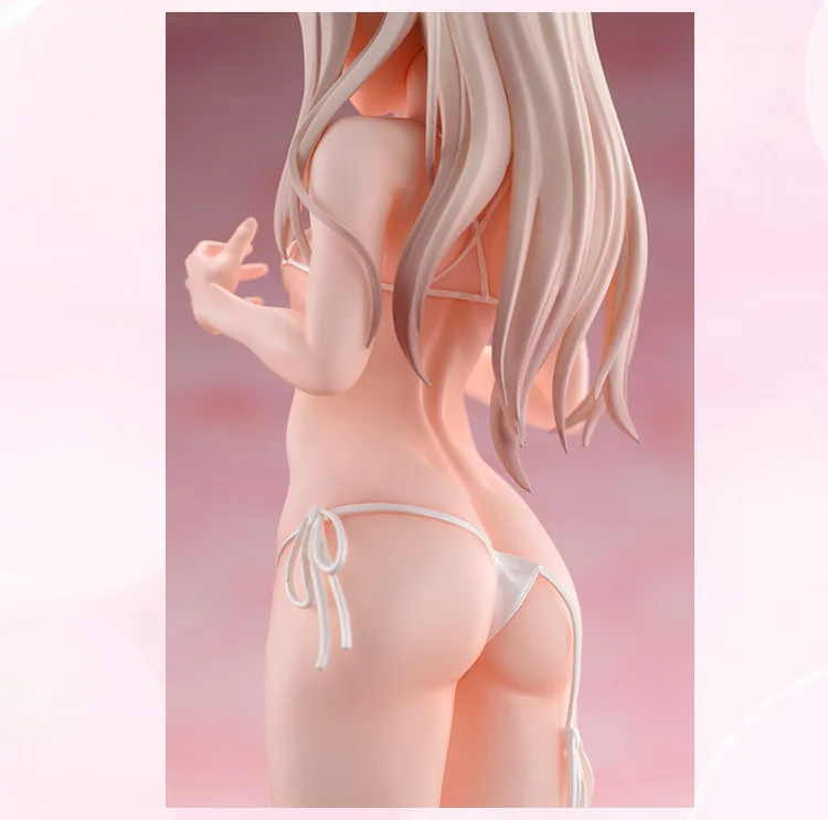 Ceny 21cm Puella Magi Madoka Magica illya i chloe Sexy Anime figurka kolekcja pcv zabawki modele brinquedos na prezent na boże narodzenie