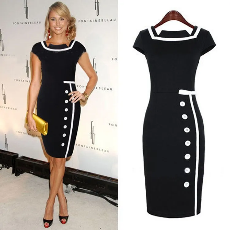 frock designs for office wear