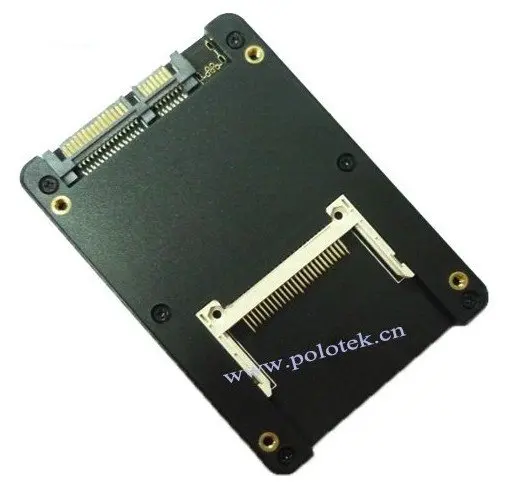 Двойной CF к SATA HDD адаптер/конвертер карта с чехлом RAID функция бесплатная