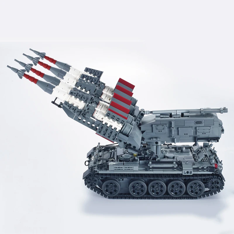 Xingbao 06004/05/01/07 Военная серия T92 Tank SA 3 ракета 8U218 строительные блоки кирпичи игрушки