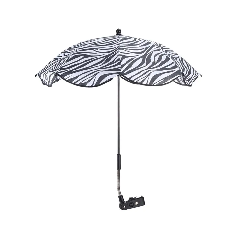 Zebra Stripe Детские унисекс зонтик от солнца Багги коляска тенты детская прогулочная коляска аксессуары дождевики - Цвет: Zebra Stripe