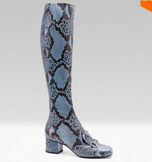 animal print tall boots