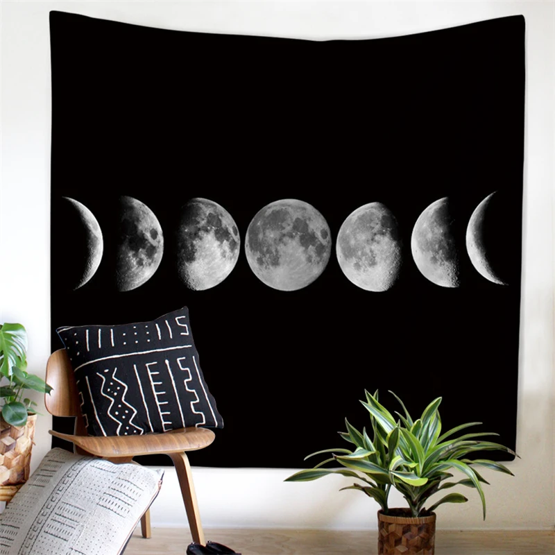 New Design Phase Of The Moon Pattern Wall Tapestry Beach Towel Livingroom Decor Soft Hanging Topestry Home Art Tapestry Carpet New Design Phase Of The Moon Pattern Wall Tapestry Beach Towel Livingroom Decor Soft Hanging Topestry Home Art Tapestry Carpet