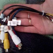 20 Pin штекер автомобиля стерео радио RCA выход жгут проводов соединительный кабель с адаптером