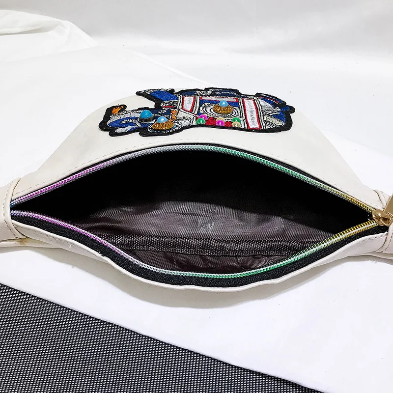 Embroidery Women Waist Bags Pearl Fanny Packs Luxury Belt Bags Colorful Bum Bag High Quality Leather Chest Bag Casual Handbag Embroidery Women Waist Bags Pearl Fanny Packs Luxury Belt Bags Colorful Bum Bag High Quality Leather Chest Bag Casual Handbag