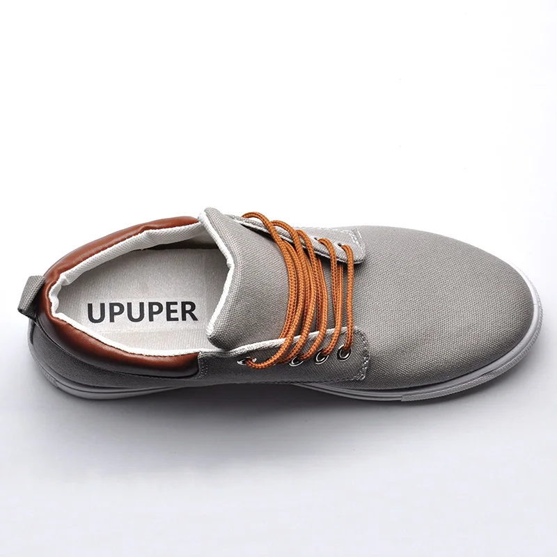 Men Canvas Shoes 2018 Autumn Breathable Lace-Up Casual Shoes Men Flat Loafers Shoes Big Size 39-47 Zapatos Hombre Black White