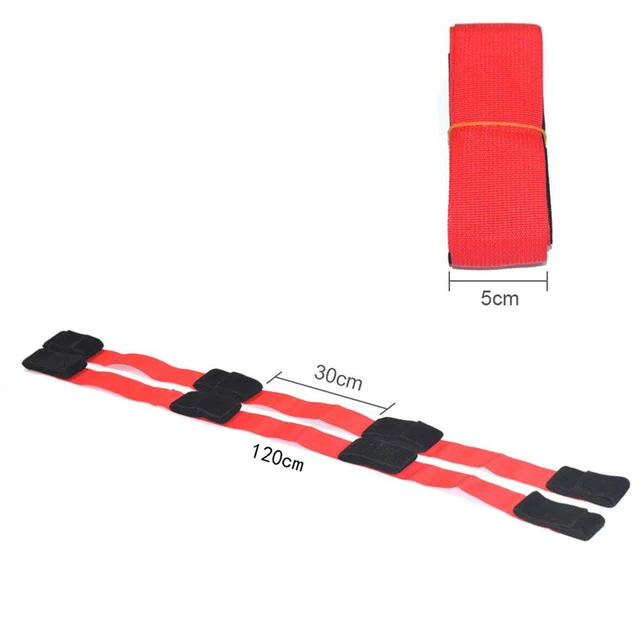 New 2018 4 Legged Race Bands Outdoor Game Kids Adults Birthday Team Party Games Carry Bag 6