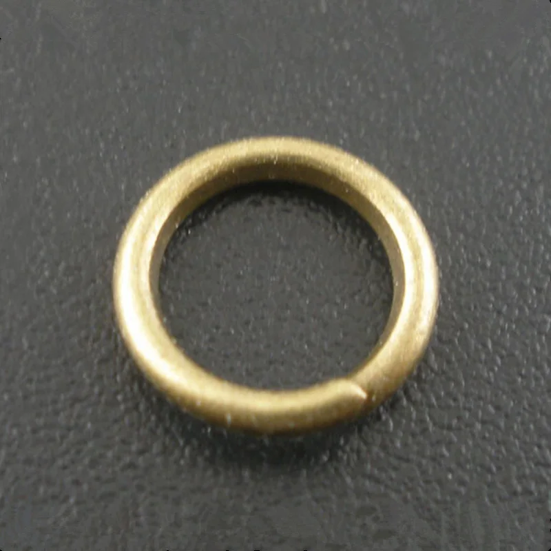 

500Pcs Round Open Jump Rings Alloy Jewelry Making DIY Finding 1.2mm/8mm/9mm/10mm/12mm Bronze Tone/Silver Plated