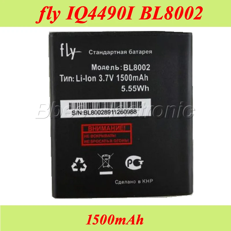 Аккумулятор для мобильного телефона FLY BL8002 IQ4490I 3 7 в 1500 мАч|cell phone battery|battery forbattery for