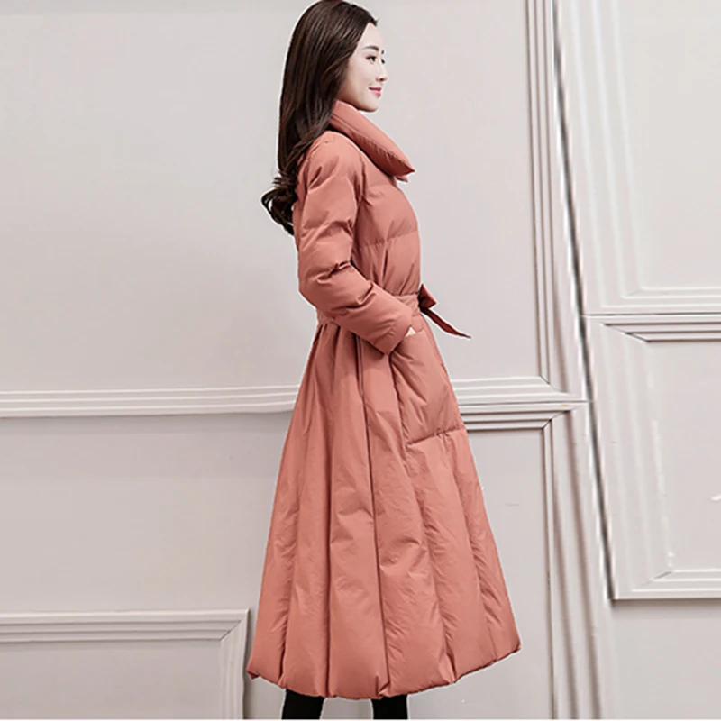 Couleur Le Taille Manteau Red Bas Nouveaux Qualité Grande black Vers Femmes Powder Coton Hiver De Supérieure Élégante Nuw124 Mode 2019 skin En Wine Veste Solide FK1cJl