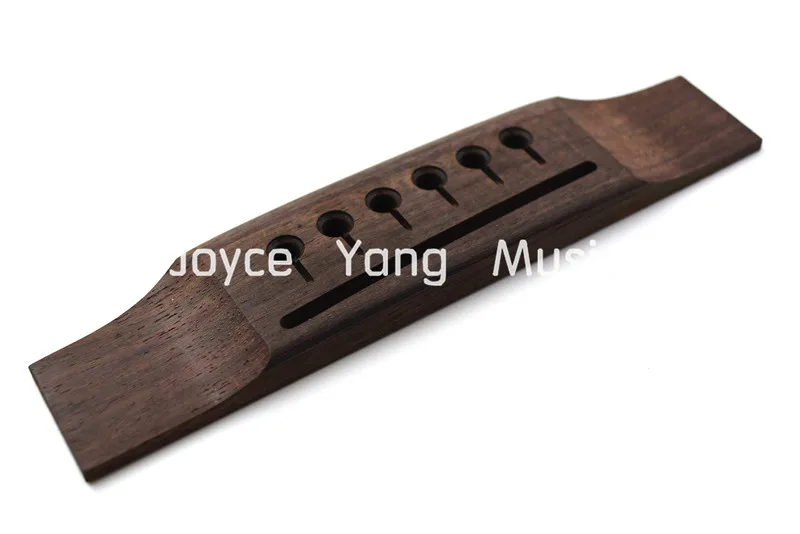 

Niko Rosewood Acoustic Guitar Bridge For 6 String Holes 41'' Acoustic Guitar Luthiers