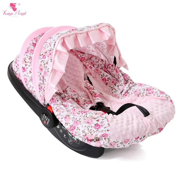Buy Infant Baby Car Seat Cover Pink Floral Fashion