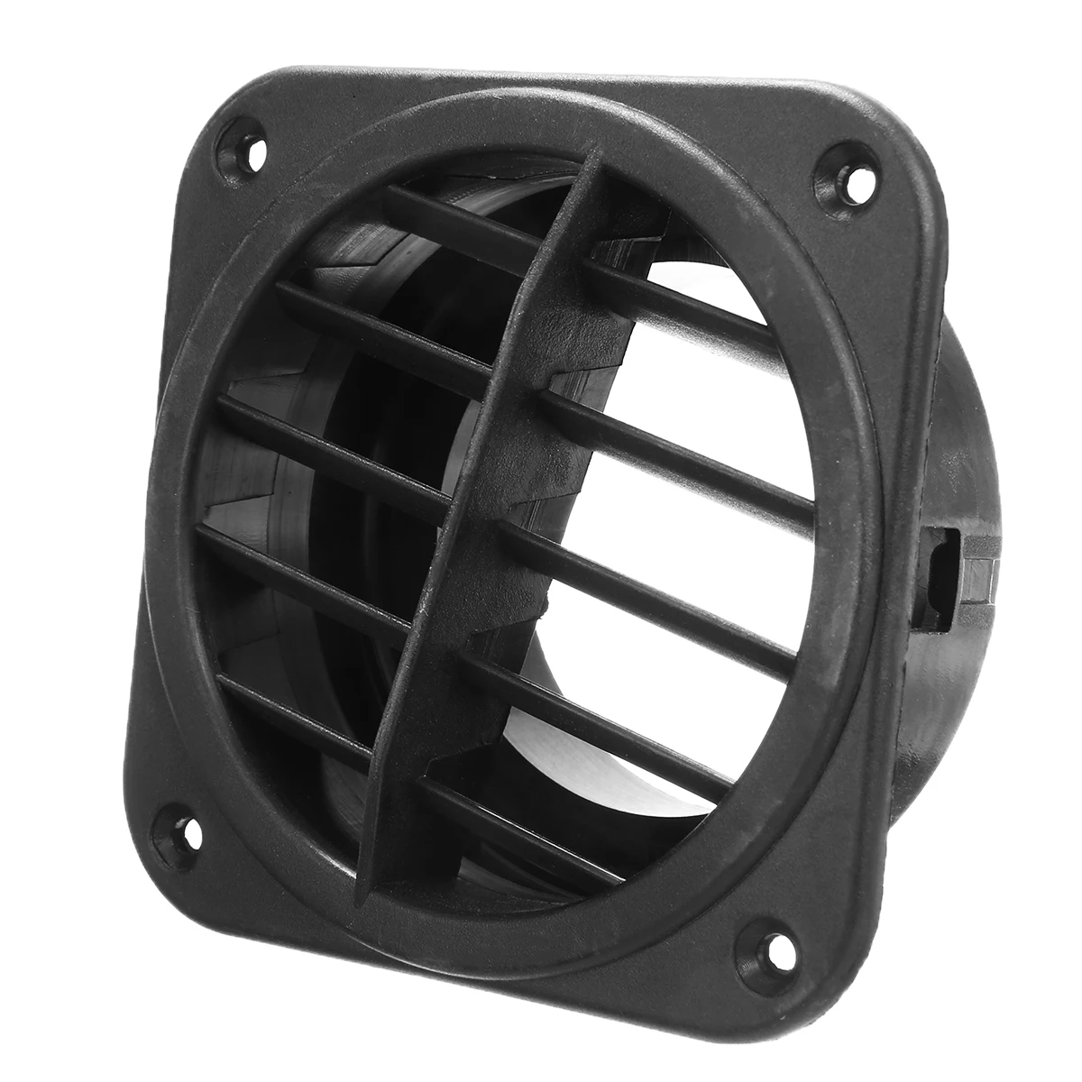 1 PC 75mm Plastic Black Car Heater Ducting Warm Air Vent Outlet For Eberspacher For Webasto For Propex