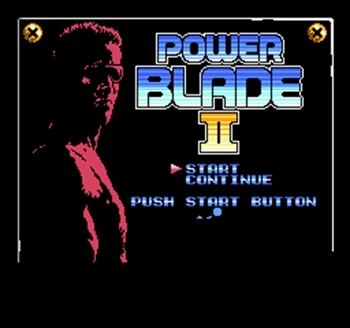 

Power Blade 2 Region Free 8 Bit Game Card For 72 Pin Video Game Player