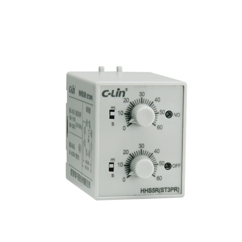 

HHS5R Electronics Type Time Relay ST3PR 60S/60M AC110V/AC220V