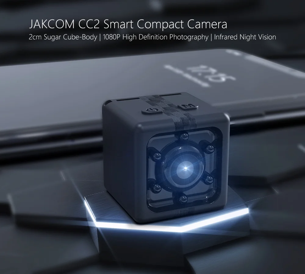 JAKCOM CC2 умный, компактный фотоаппарат Горячая в мини-видеокамерами как camra diy камера видеонаблюдения wifi
