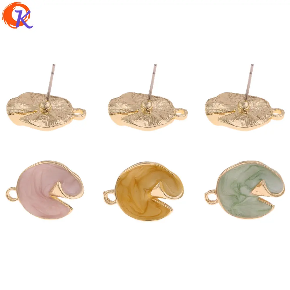 

Cordial Design 50Pcs 14*18MM Jewelry Accessories/Earrings Stud/DIY Jewelry Making/Irregular Shape/Hand Made/Earring Findings