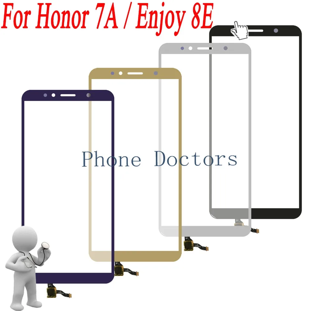 5,7 'сенсорный экран дигитайзер стеклянный объектив для Huawei Honor 7A AUM-AL00 AUM-AL20 AUM-TL00 AUM-TL20; Новинка; 100% Протестировано